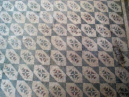 lozenge mosaic pattern