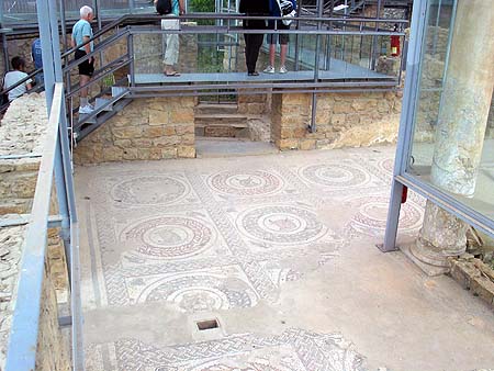 peristyle visitor walkway