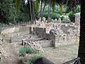 Ancient walls of outbuildings of the Villa Romana