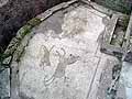 The mosaic floor of the indoor latrine