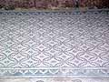 Geometric pattern of interlocking circles