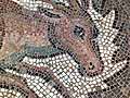 Detail of a mosaic of a deer
