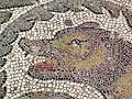 Detail of a mosaic of a bear