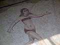 Running girl mosaic