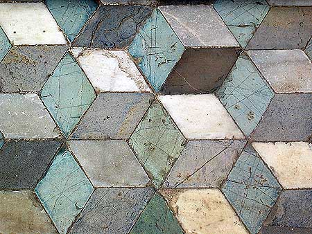 Geometric box mosaic