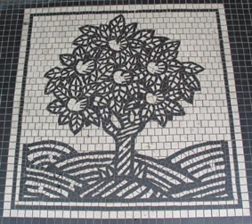 crab tree doorway mosaic