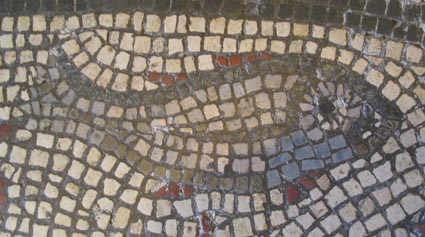 fish mosaic