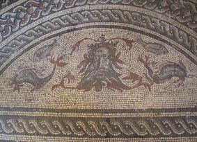 sea god mosaic