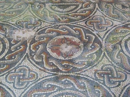 Roman mosaic floor