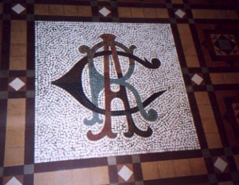 Russell-Cotes floor mosaic