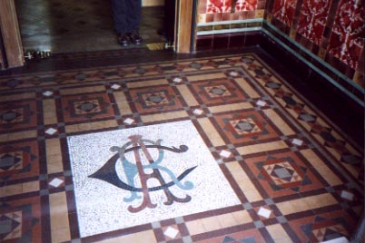 Russell-Cotes floor mosaic