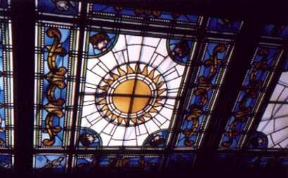 zodiac stained glass