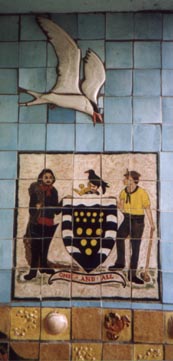 ferry shelter tiles