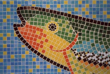 fish mosaic