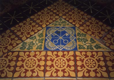 cross keys tile