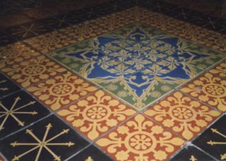 York minster tiles