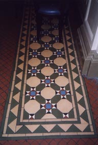 tiled floor