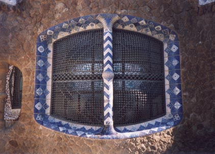 mosaic window frame
