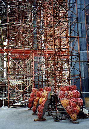 Sagrada Familia building work