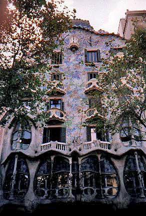 Gaudi's Casa Batllo, Barcelona