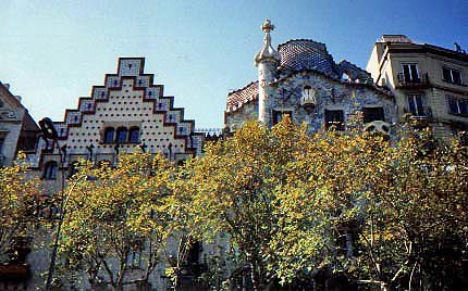 Gaudi's Casa Batllo, Barcelona