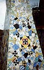 palau guell tile mosaic