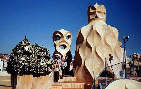 La Pedrera roof terrace